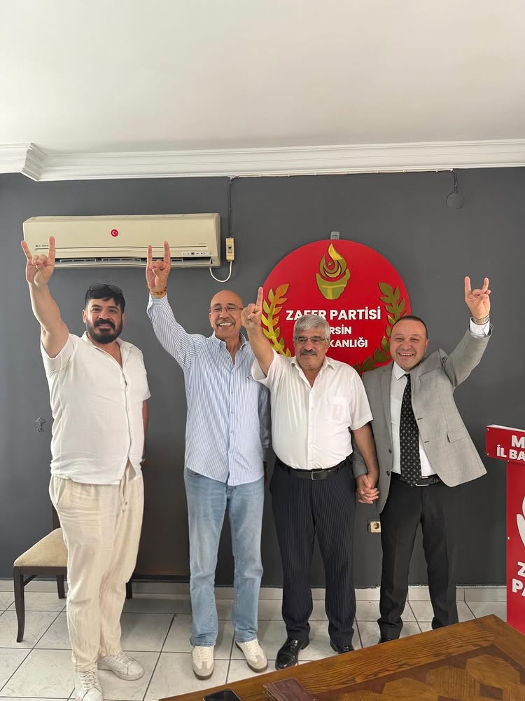 Zafer Partisi Mersin İl Teşkilatının bayramlaşma etkinliğine katıldık